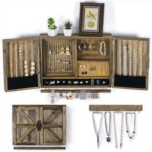 Ρουστίκ επιτοίχια οργάνωση κοσμημάτων